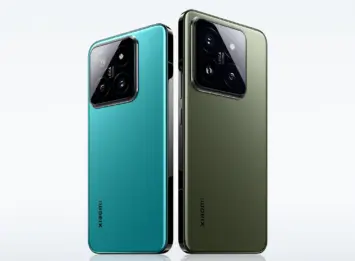 Xiaomi 14 Aqua Blue und Verdant Green 1