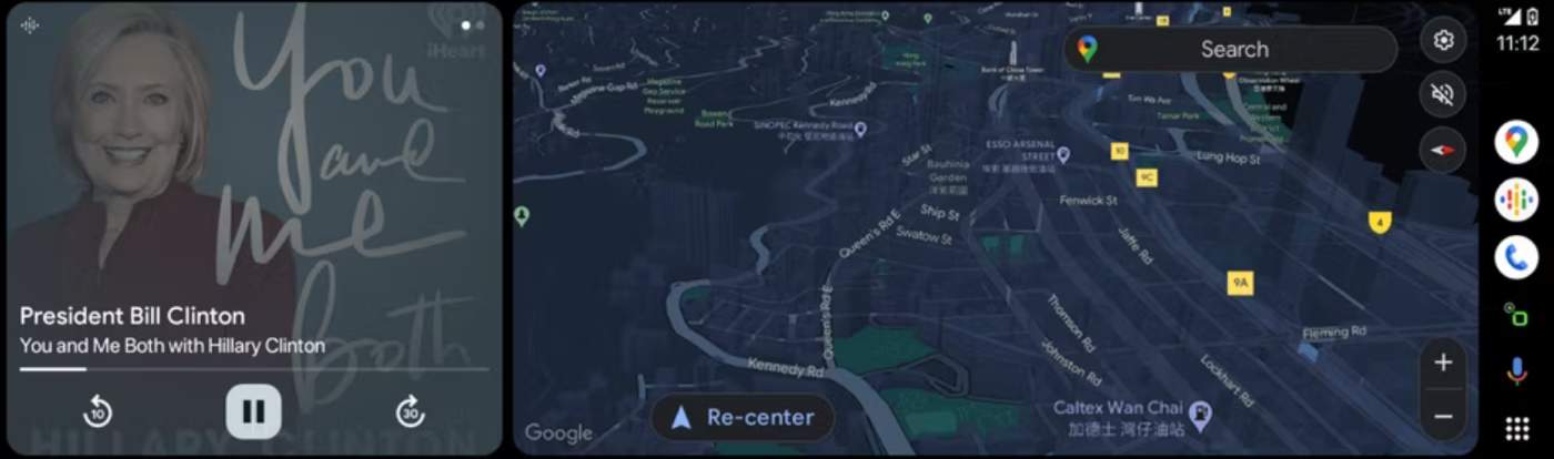 Android Auto zeigt 3D-Gebäude in Karten an