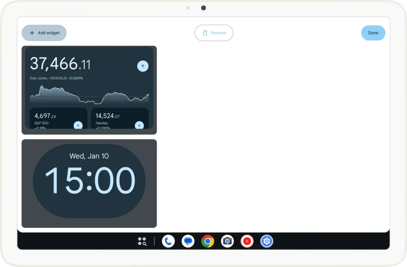 Android 15-Sperrbildschirm-Widget früh (4)