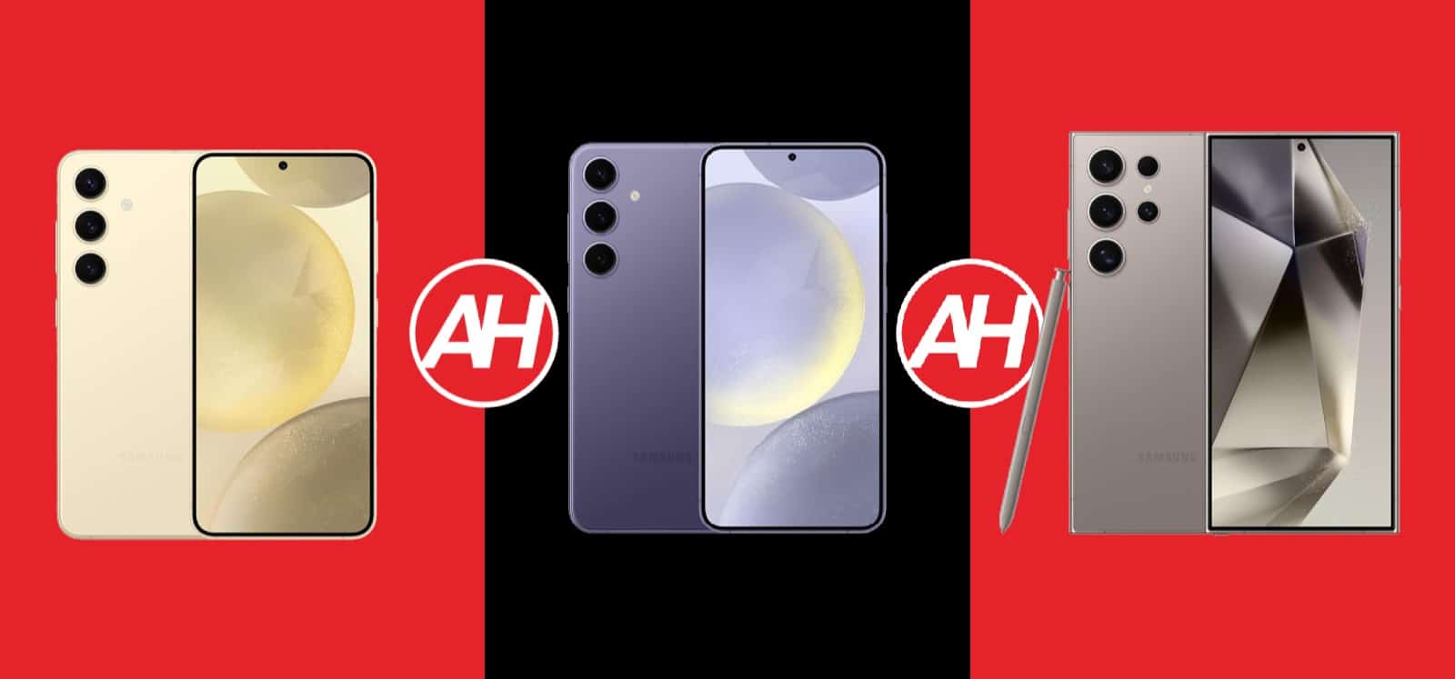 Featured image for Phone Comparisons: Samsung Galaxy S24 vs Galaxy S24+ vs Galaxy S24 Ultra