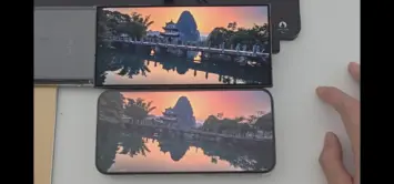 Galaxy S24 Ultra vs. iPhone 15 Pro Max Bildschirmreflexion 1