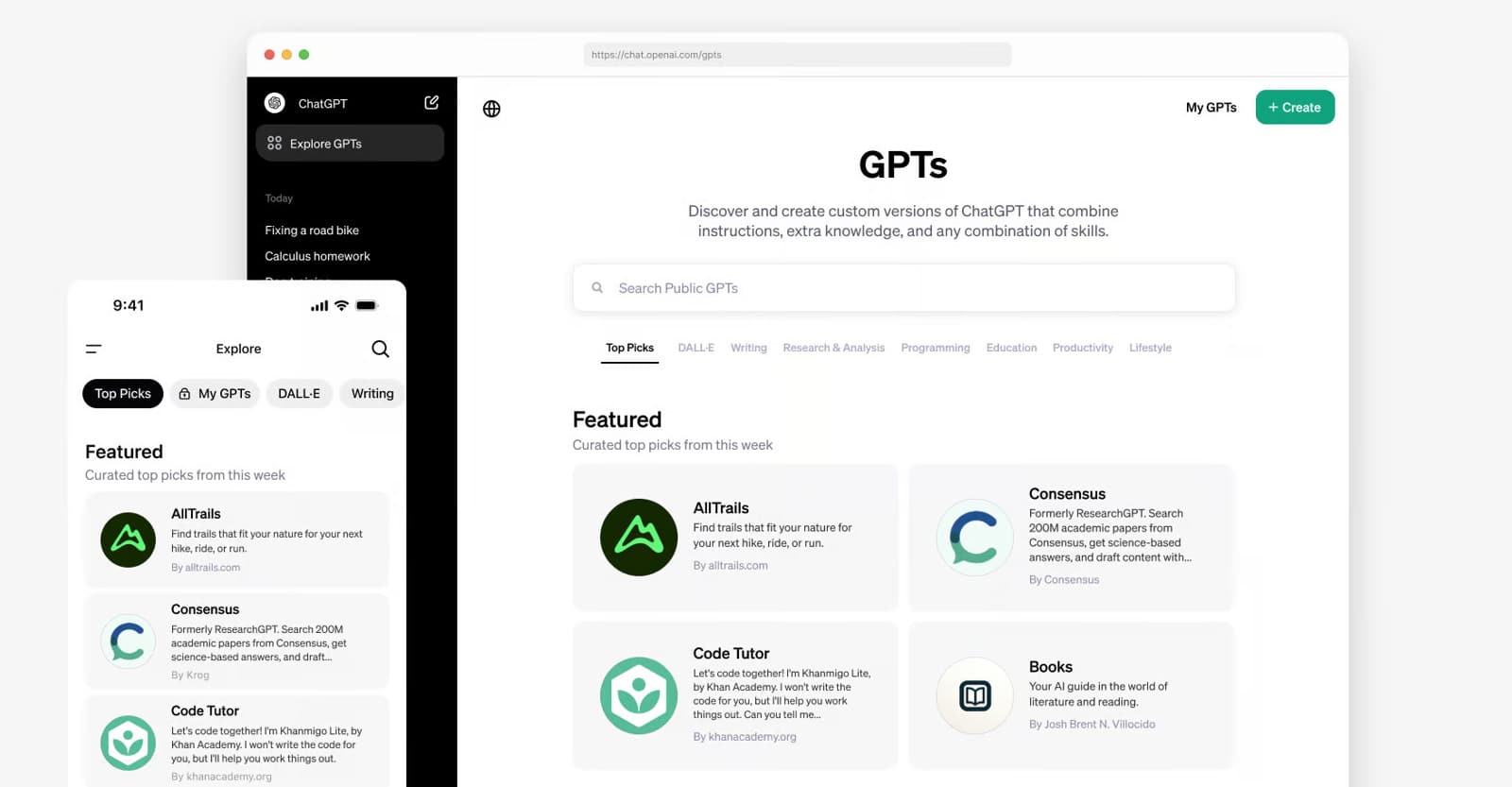 Featured image for OpenAI opens its GPT Store, a place to buy customized versions of ChatGPT