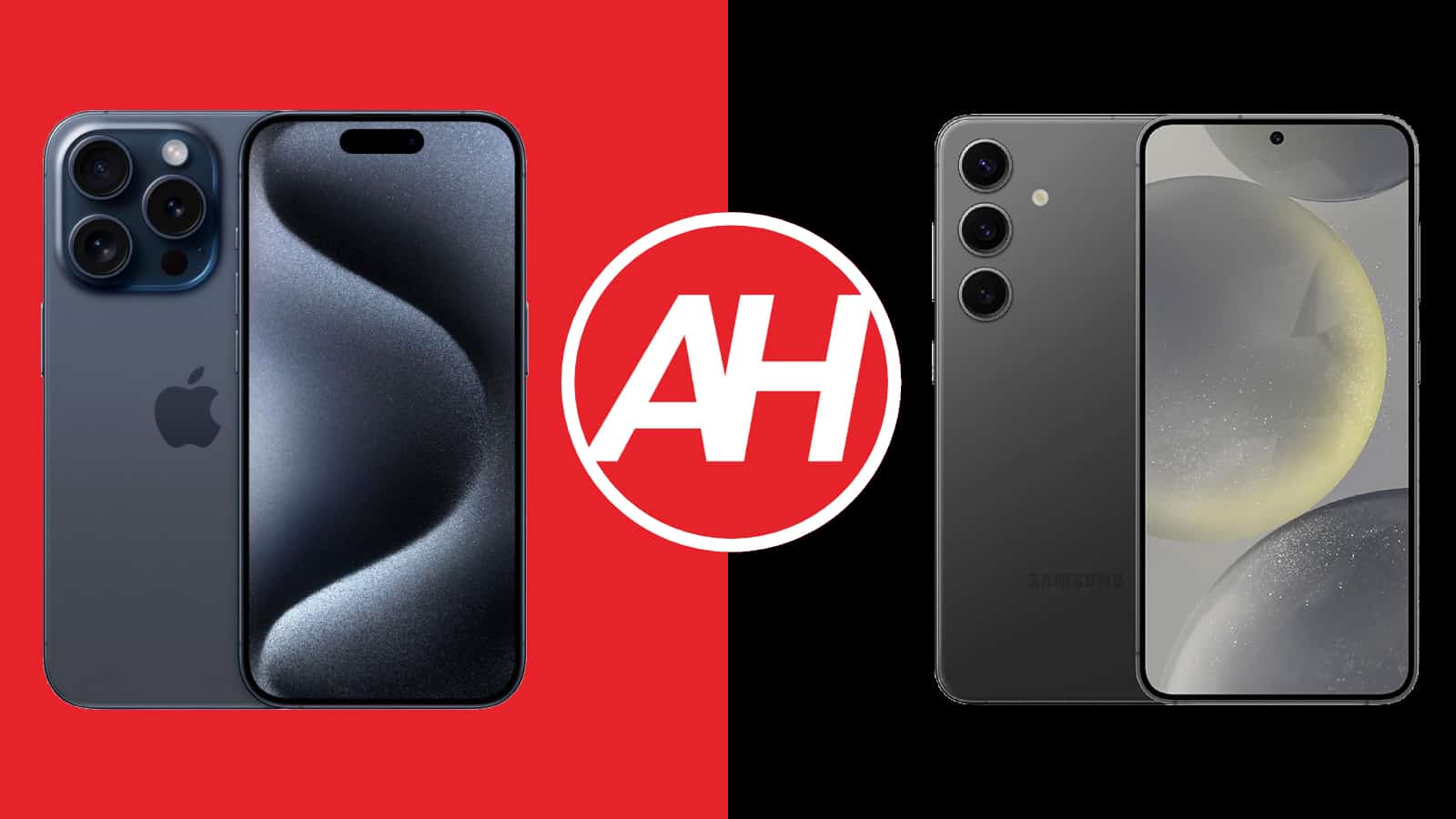 Featured image for Phone Comparisons: Apple iPhone 15 Pro vs Samsung Galaxy S24