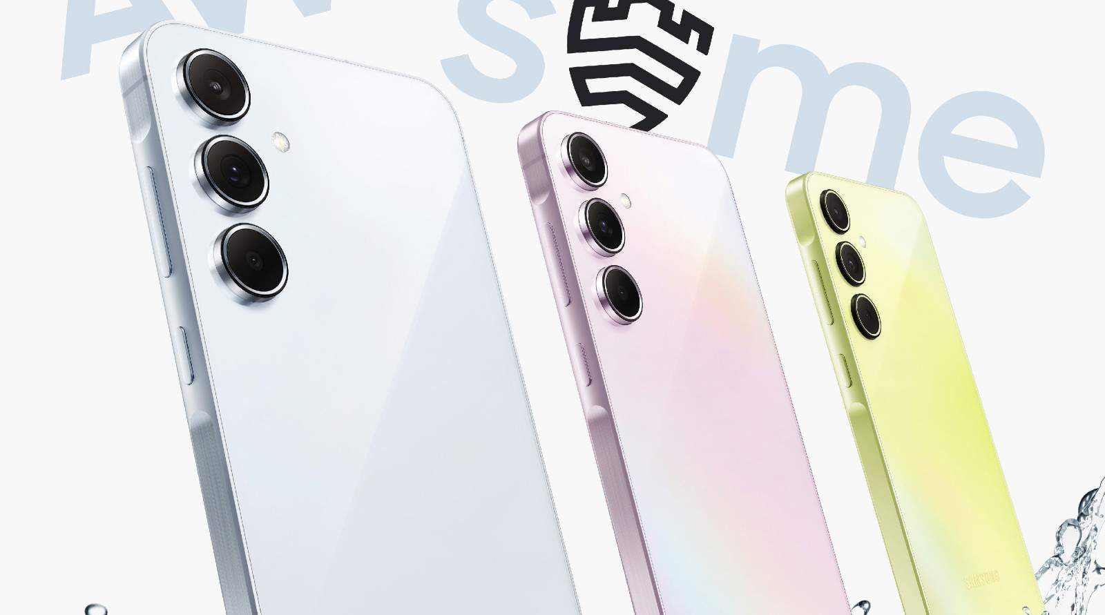Featured image for Leaked Galaxy A35 & Galaxy A55 renders reveal four colors
