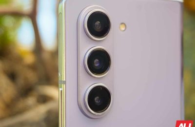 Der neu gestaltete Kameraring des Galaxy Z Fold 6 erscheint