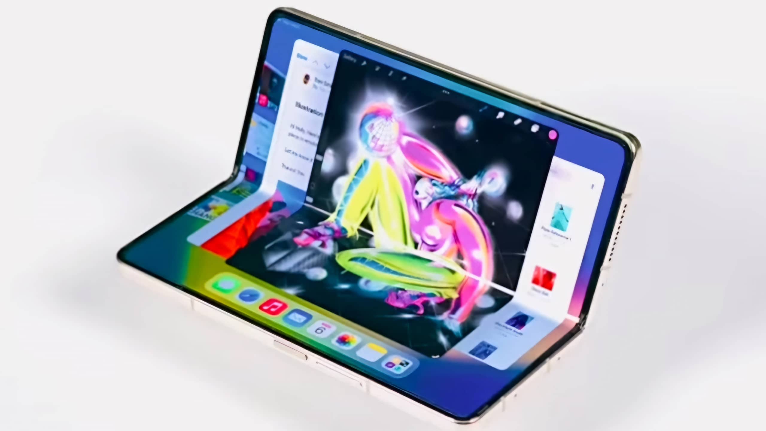 Durchgesickerte Bilder zeigen ein Vivo X Fold 3, das macOS steuert