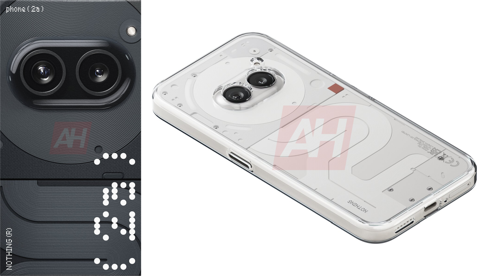 (Aktualisiert: Verpackung und Bumper Case!) Exklusiv: Das ist das Nothing Phone (2a), das am 5. März auf den Markt kommt!