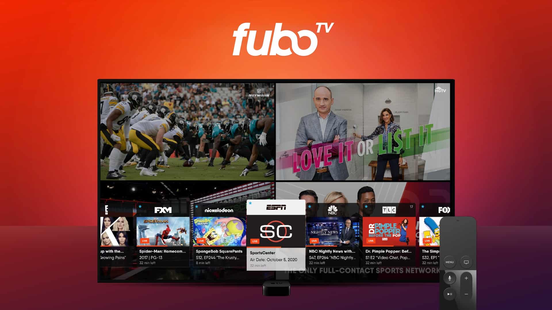 FuboTV verklagt Disney, Fox und Warner Bros. wegen Sport-Streaming