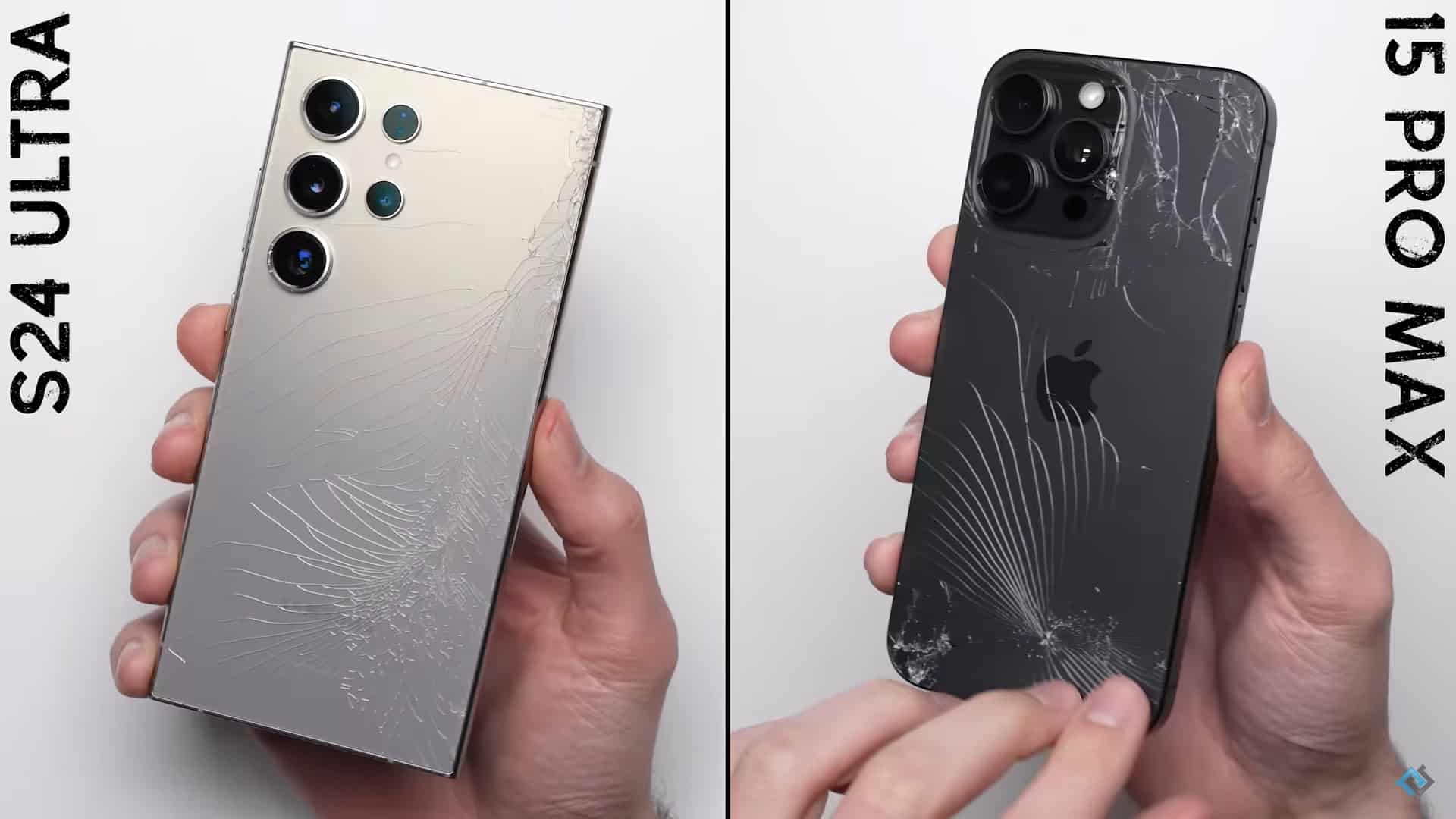 Featured image for Galaxy S24 Ultra & iPhone 15 Pro Max face off in drop test