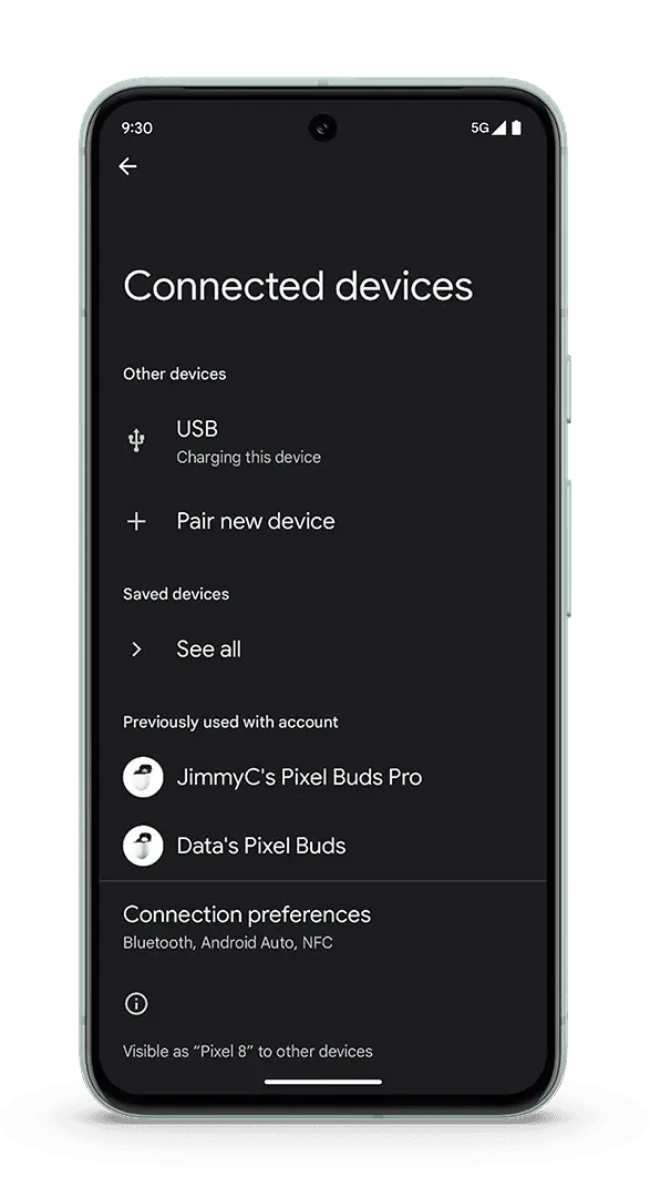 Schnelles Pixel-8-Pair