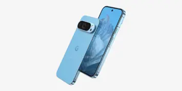 Pixel 9 blau rendern 2