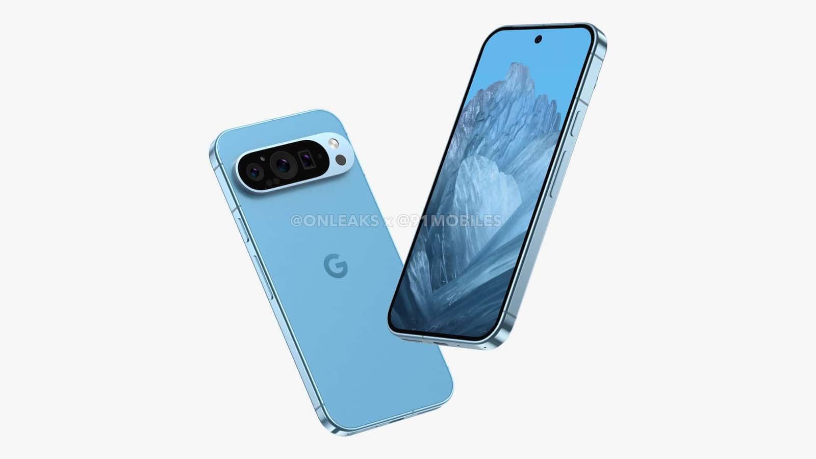 pixel 9 blue render 1