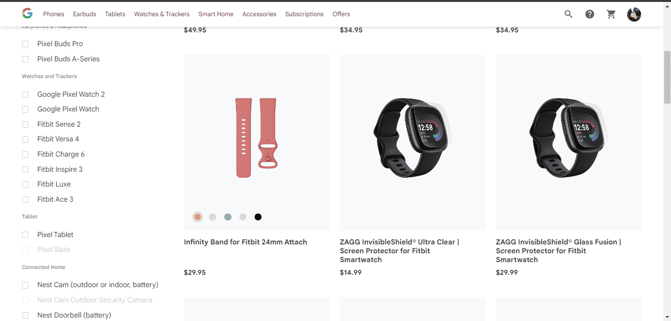 Fitbit-Zubehör Seite 3