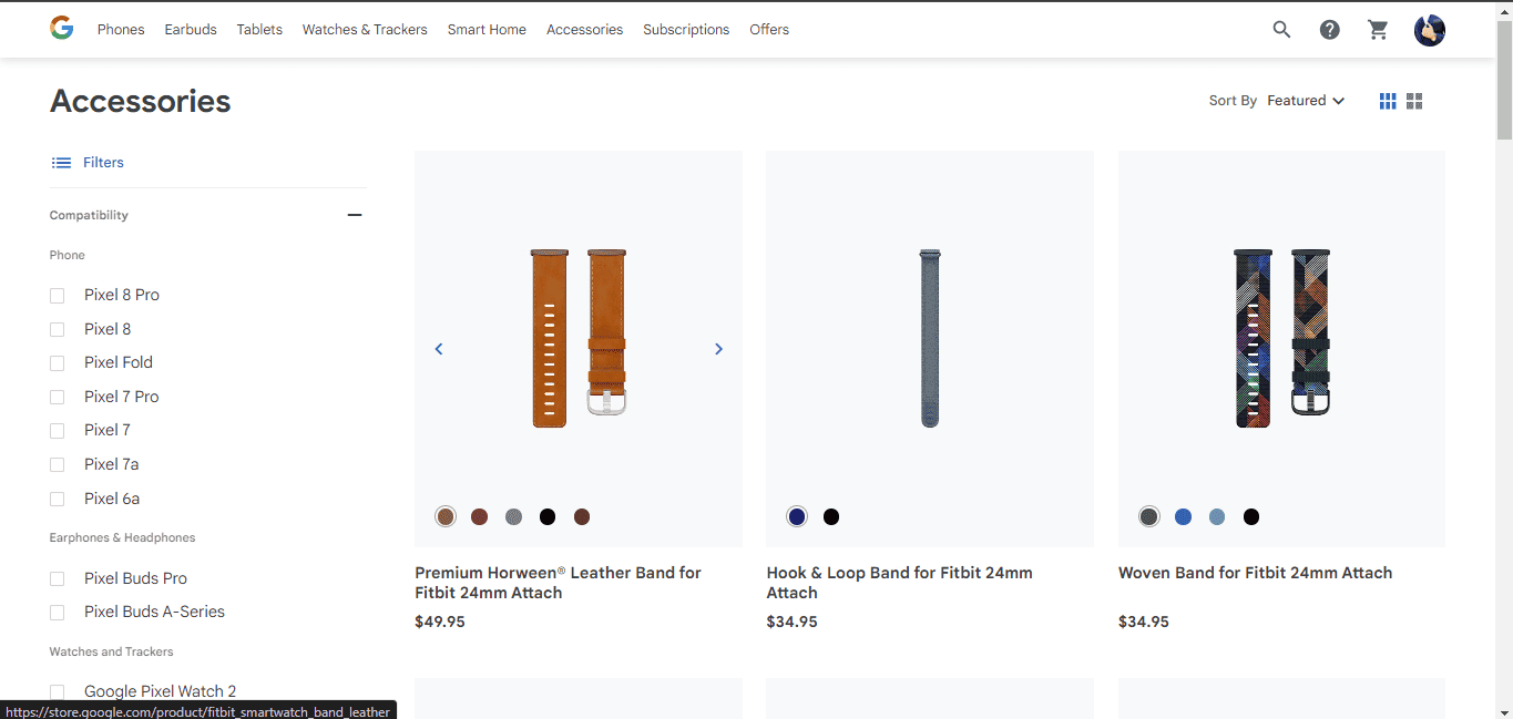 Fitbit-Zubehör Seite 2