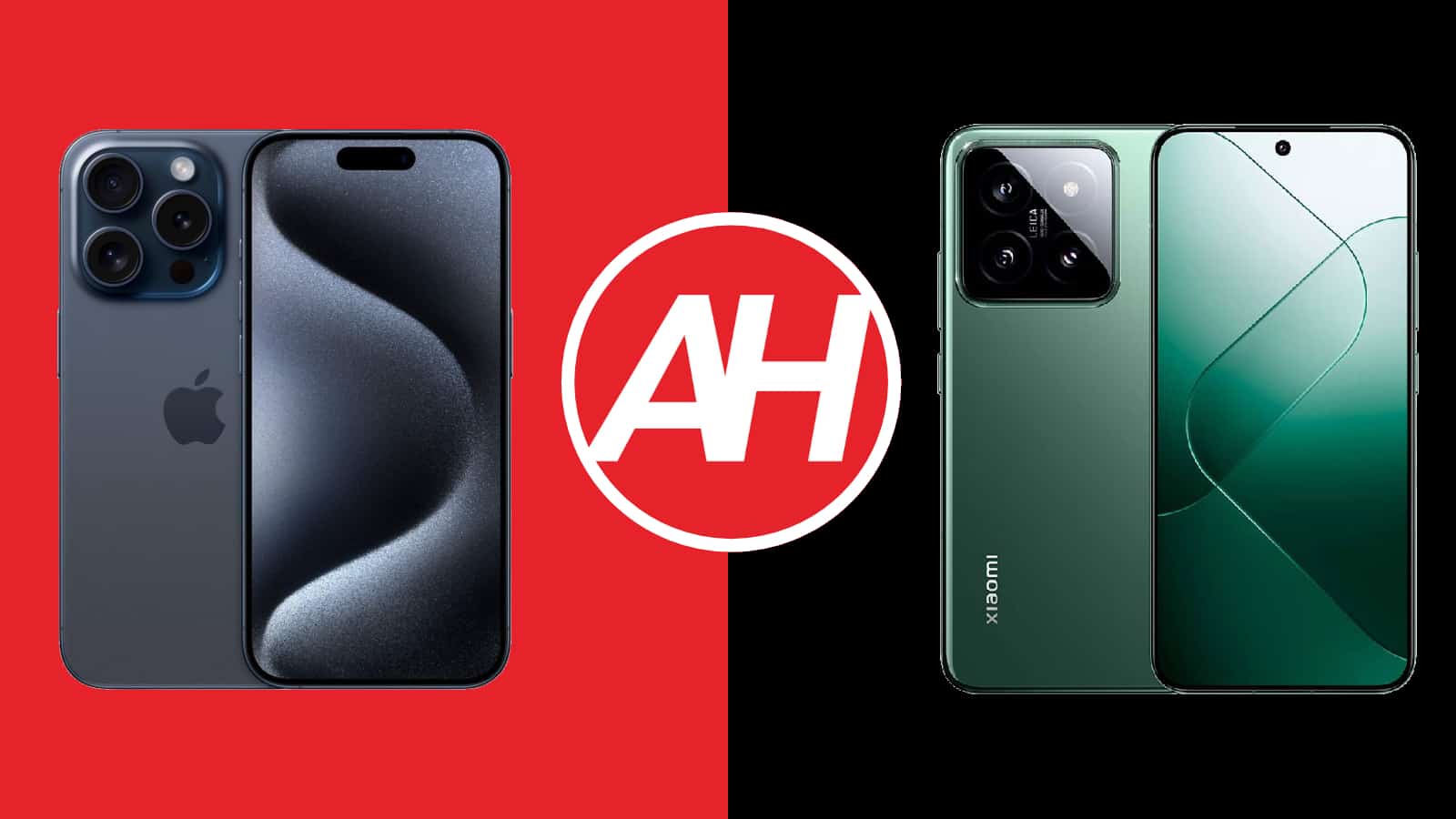 Featured image for Phone Comparisons: Apple iPhone 15 Pro vs Xiaomi 14
