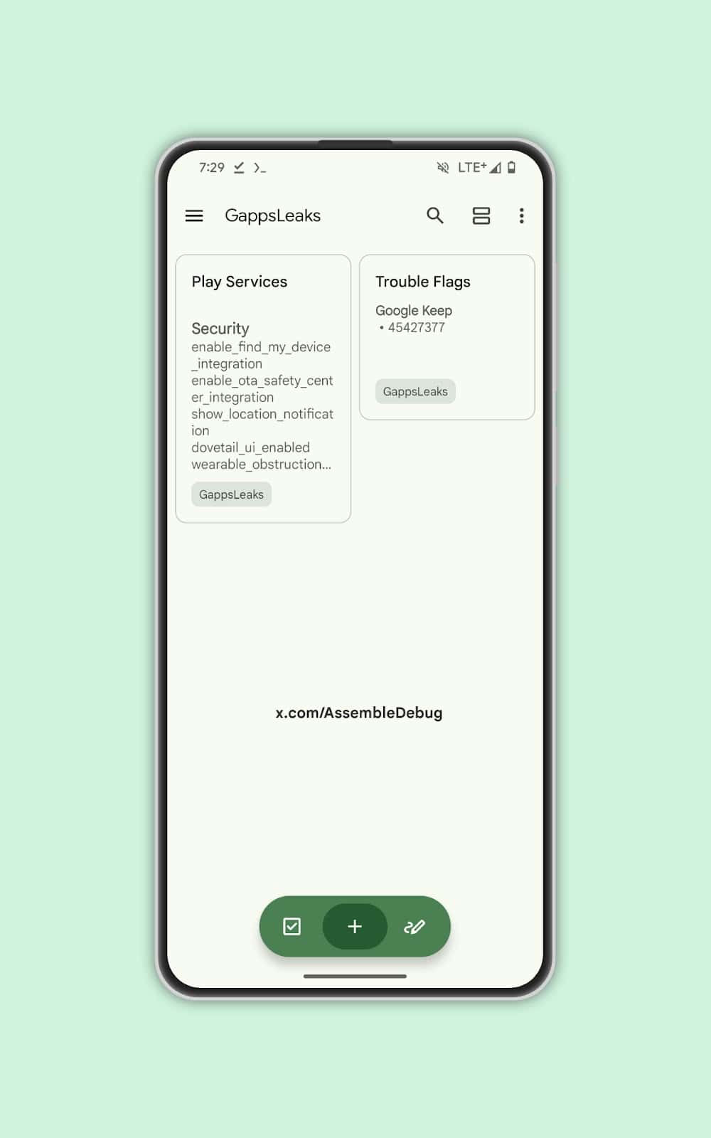 Neu gestaltete schwebende untere Symbolleiste