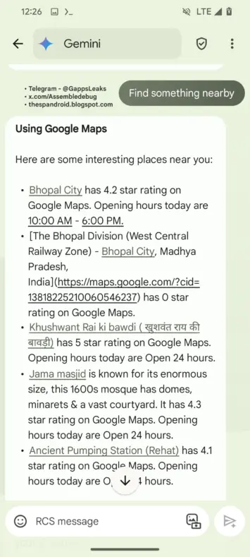 Zwillinge in Google Messages 3