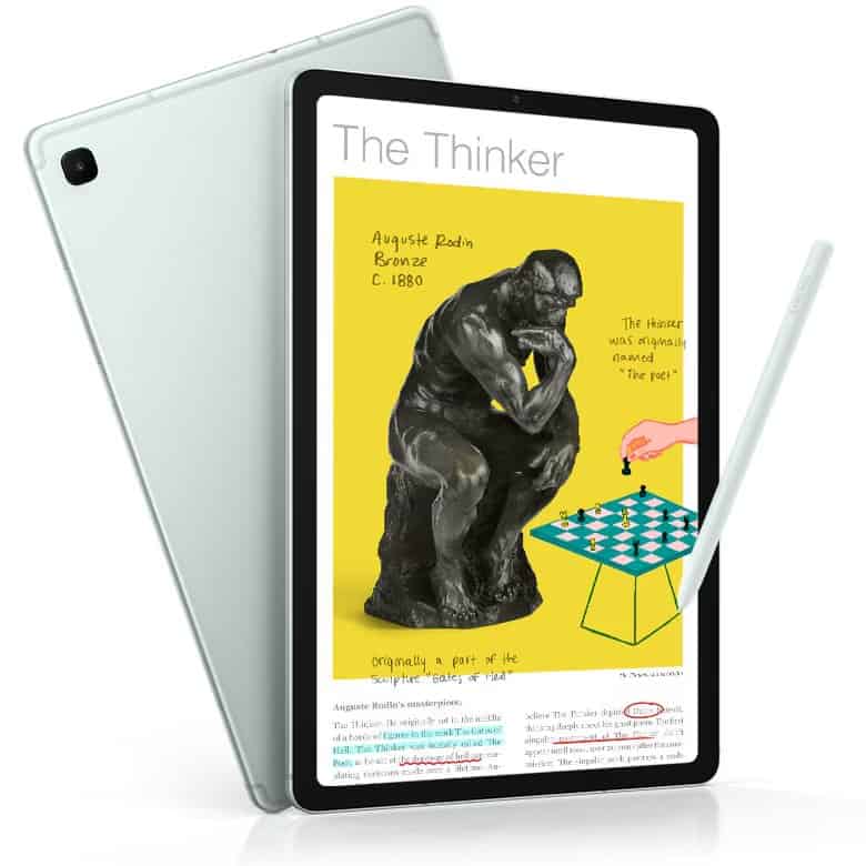 Das durchgesickerte Samsung Galaxy Tab S6 Lite 2024 rendert 17