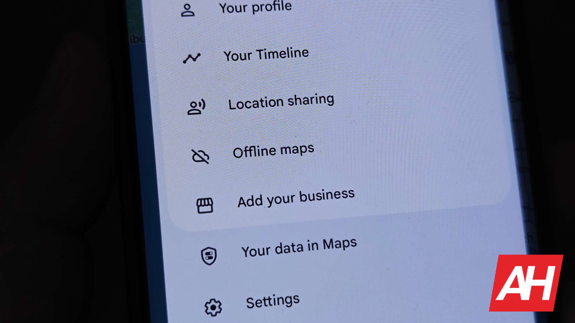 AH Google Maps 2024 Offline-Option
