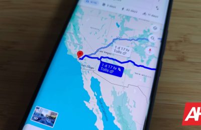 Die Neugestaltung der Benutzeroberfläche von Google Maps kehrt auf Android zurück
