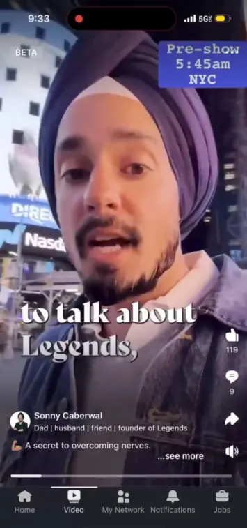 Linkedin-Video im Tiktok-Stil 3