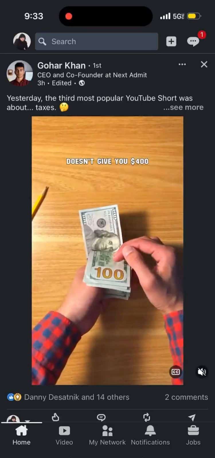 LinkedIn Video im Tiktok-Stil 2