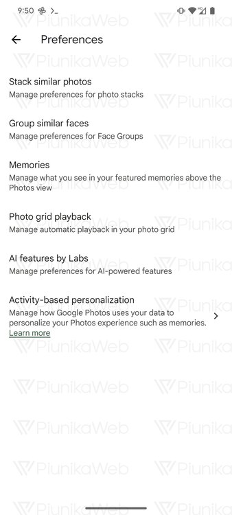 Google Fotos deaktiviert die von der KI vorgeschlagenen Titel 1