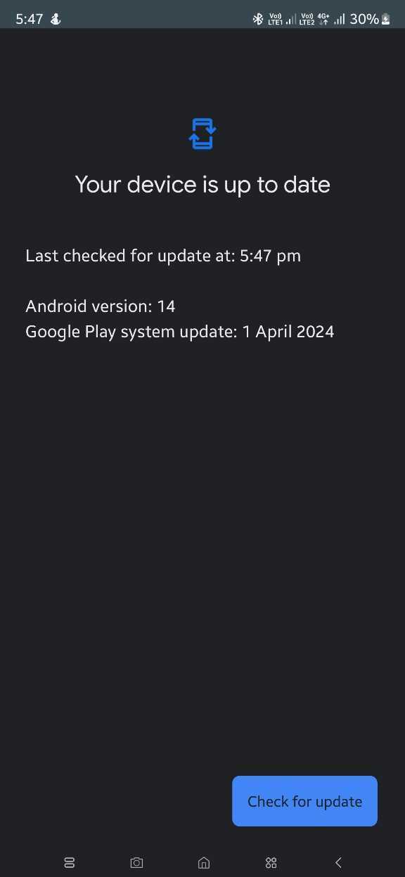 Samsung Galaxy S24 Ultra Google Play System-Update 2