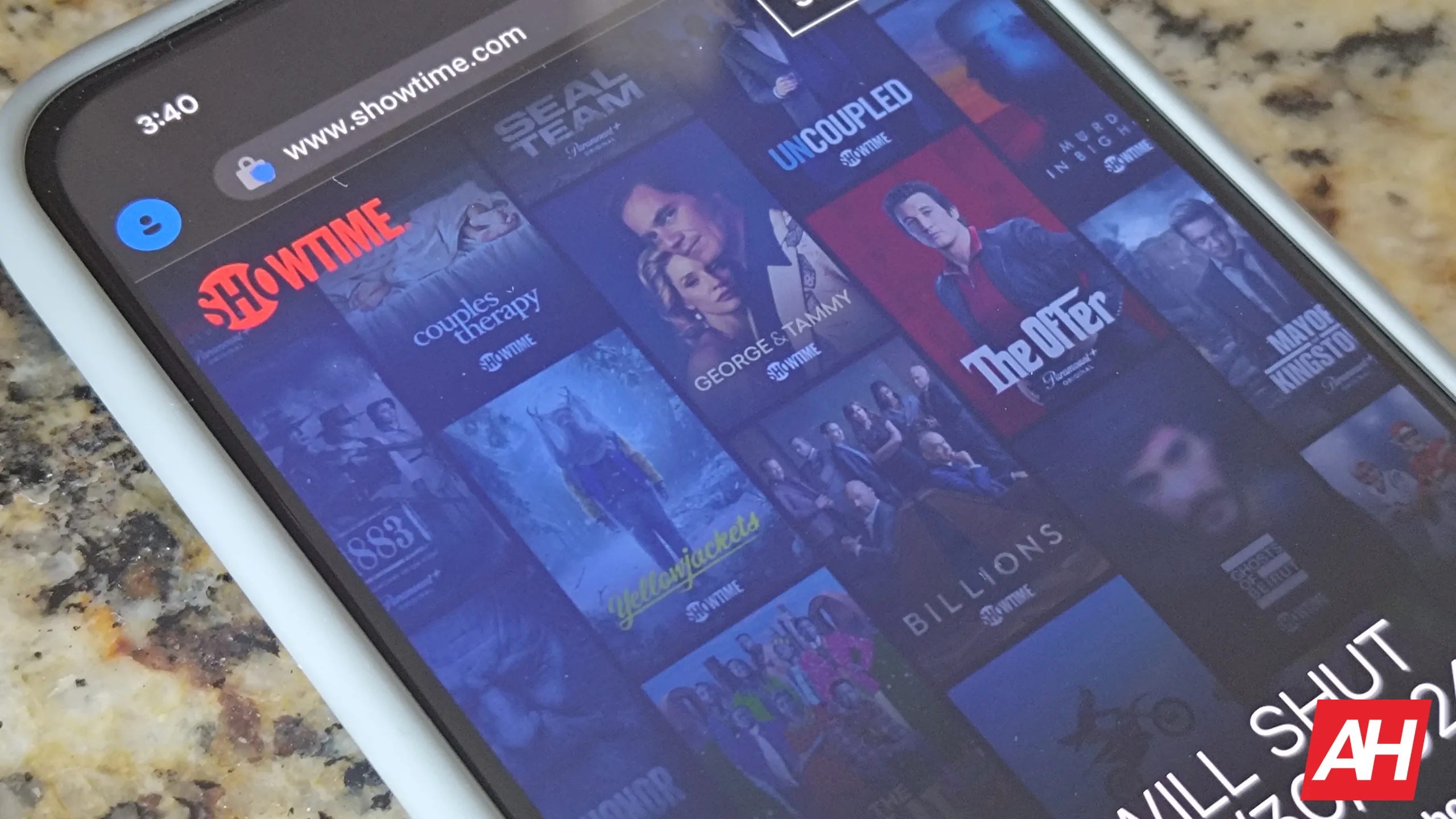 Der Streamingdienst Showtime wird diesen Monat eingestellt