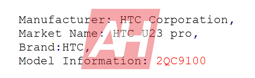 HTC U23 Pro 2QC9100