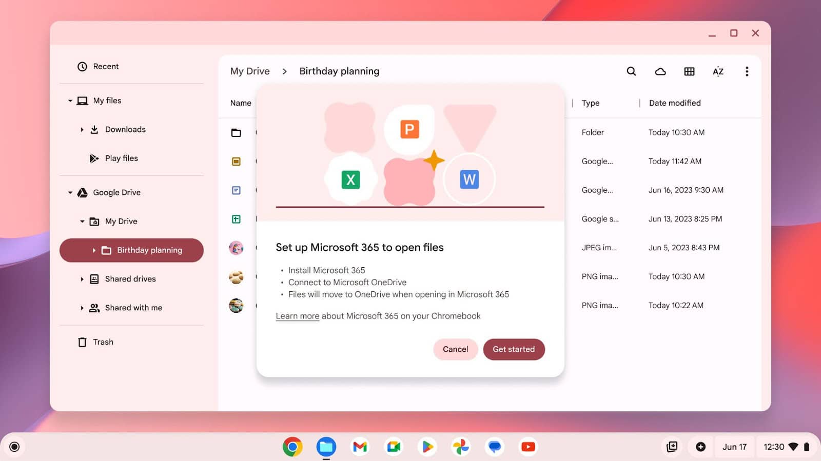 Featured image for ChromeOS lets you edit Microsoft 365 files
