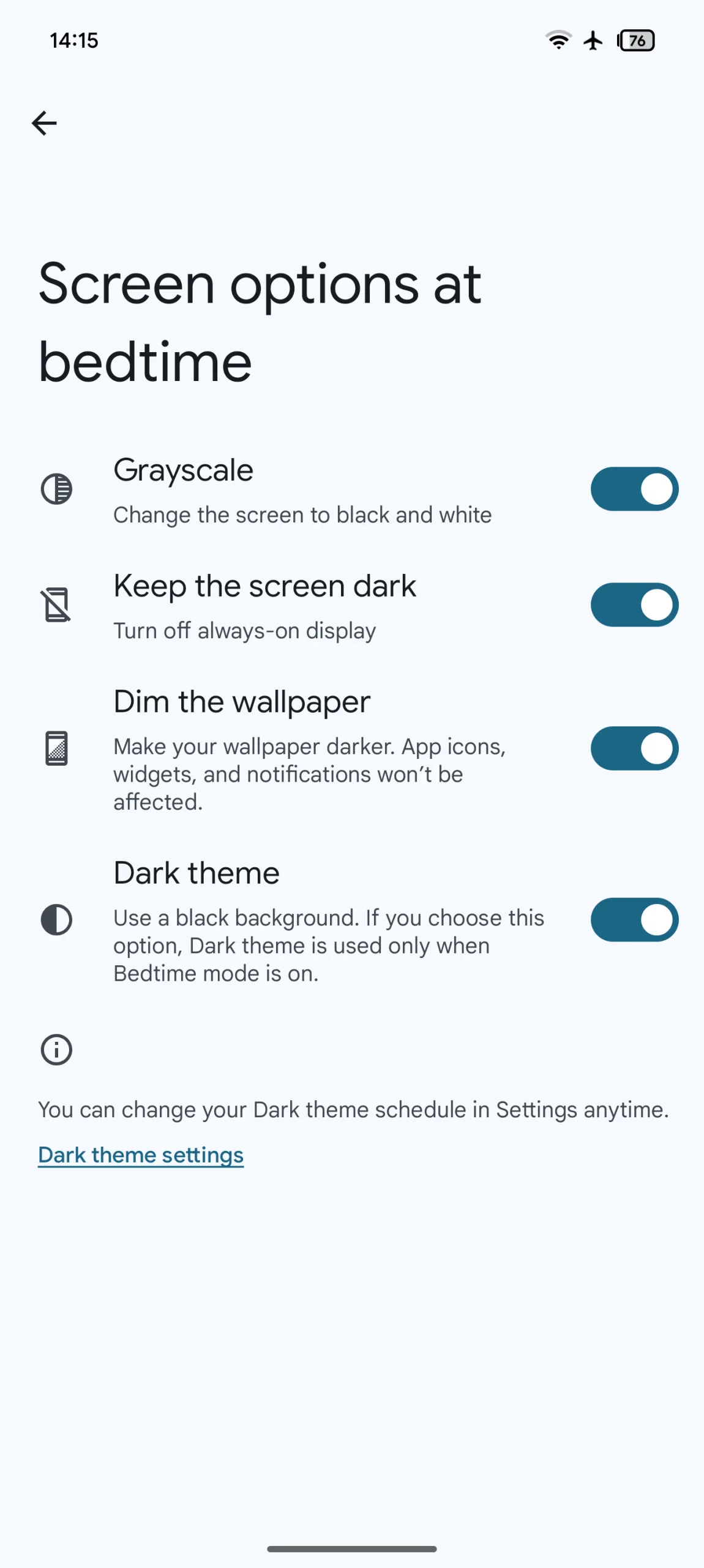 Schlafenszeitroutinen für Android 15 (3)