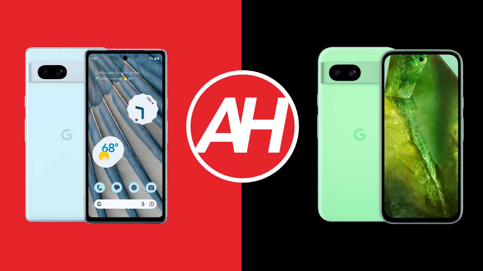 Featured image for Phone Comparisons: Google Pixel 7a vs Google Pixel 8a