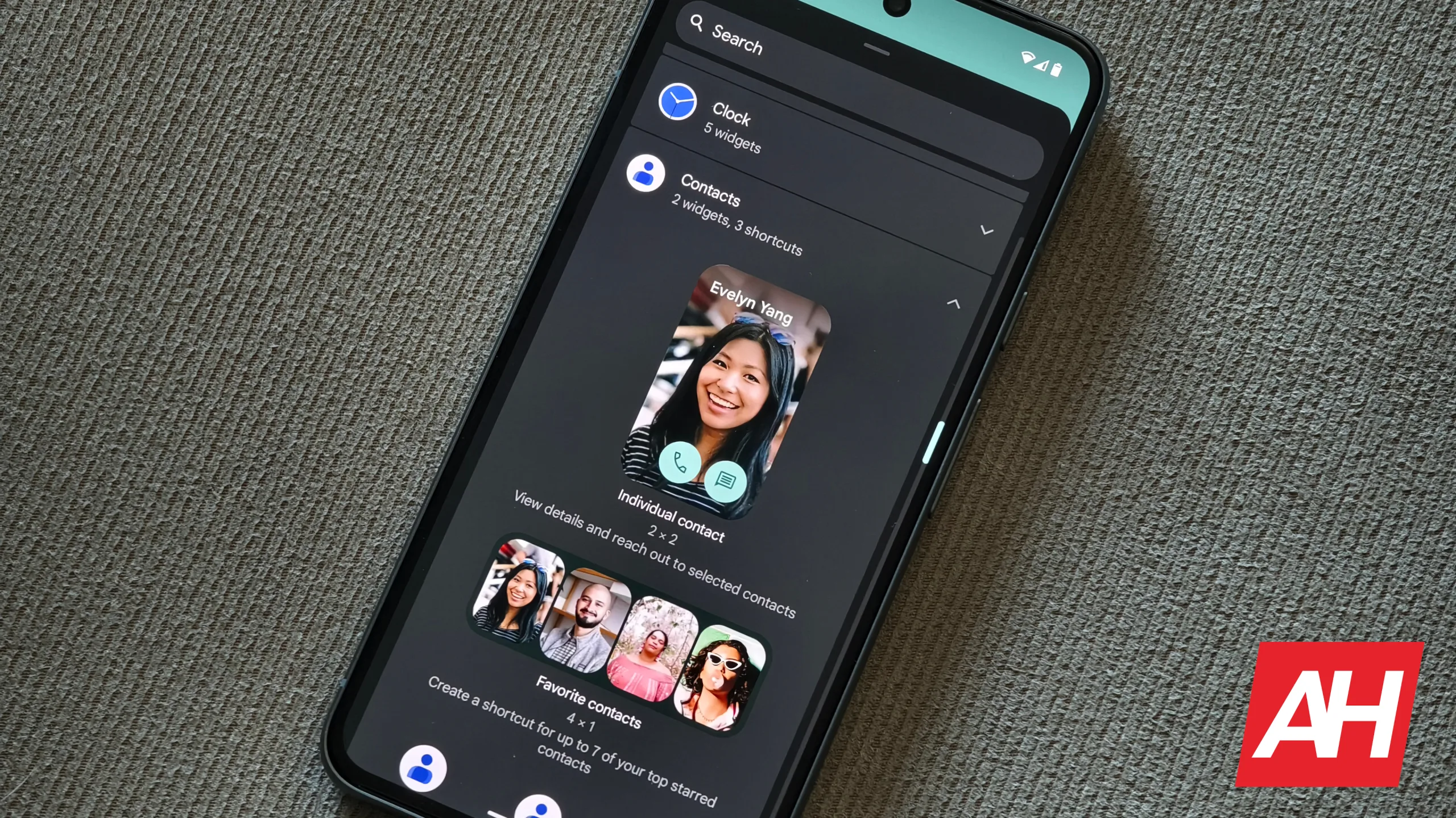 Dieses Google-Kontakte-Widget unterstützt jetzt Benachrichtigungen
