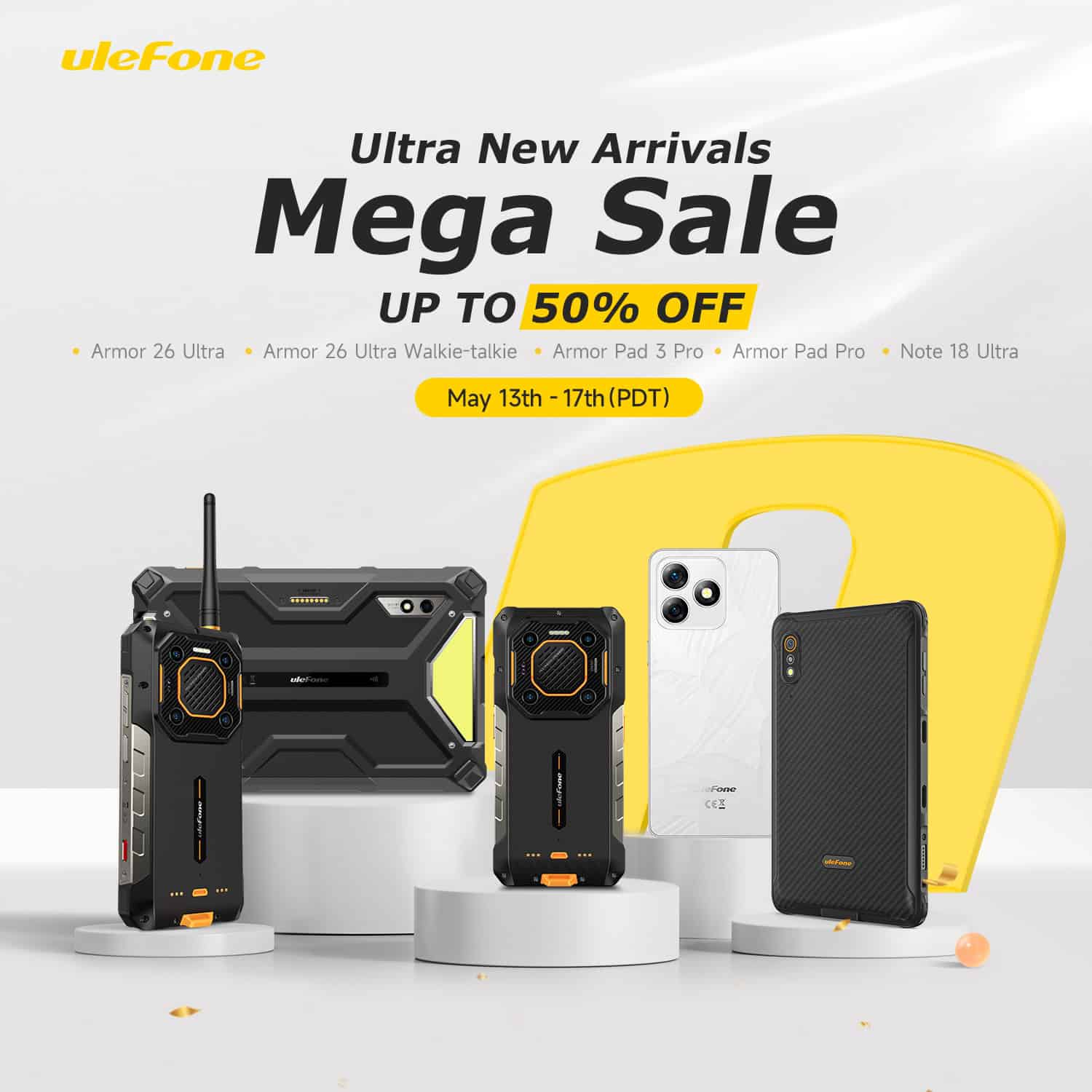 Featured image for Ulefone Armor 26 Ultra sale ends today, there