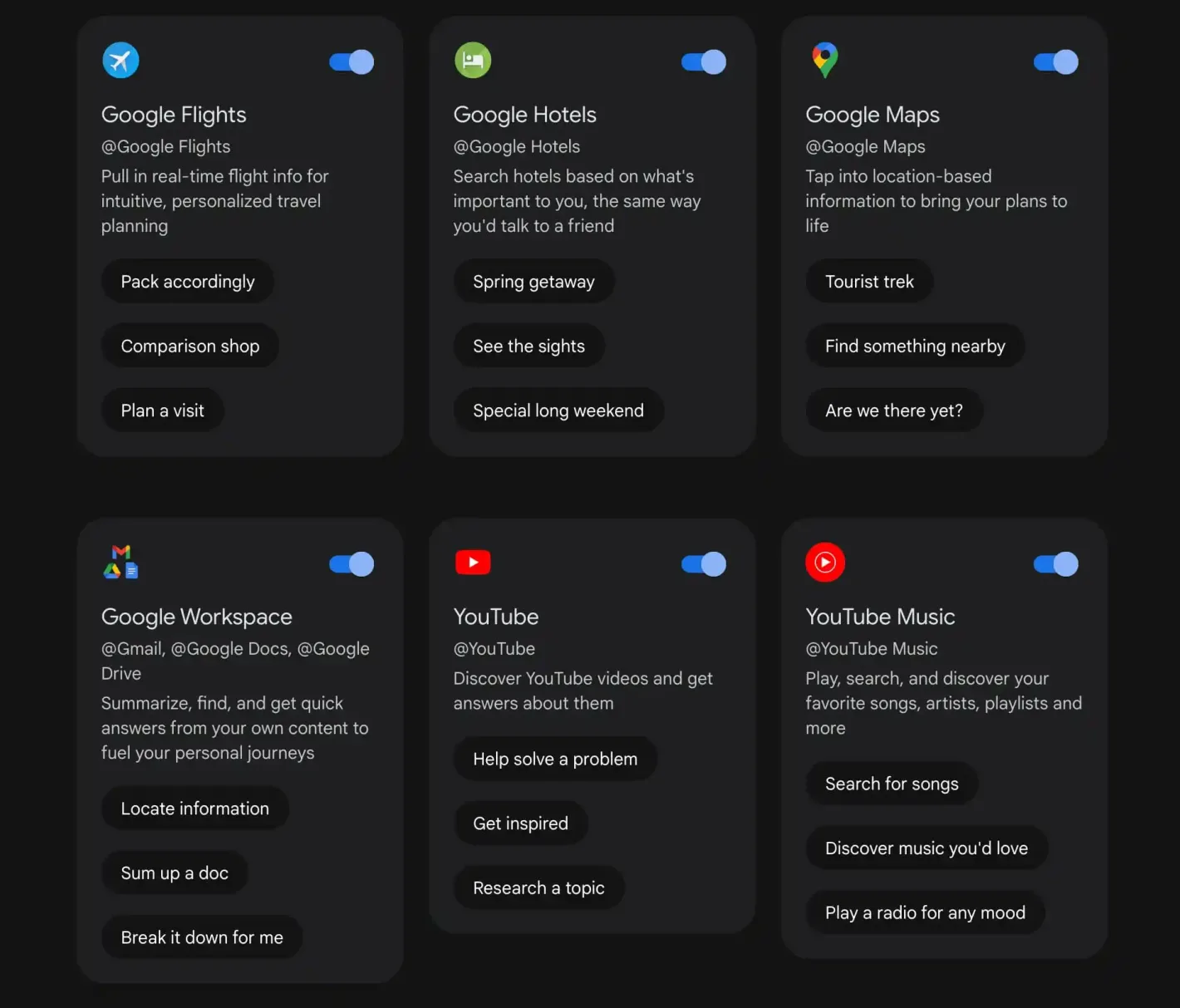 YouTube Music Google Gemini-Erweiterung
