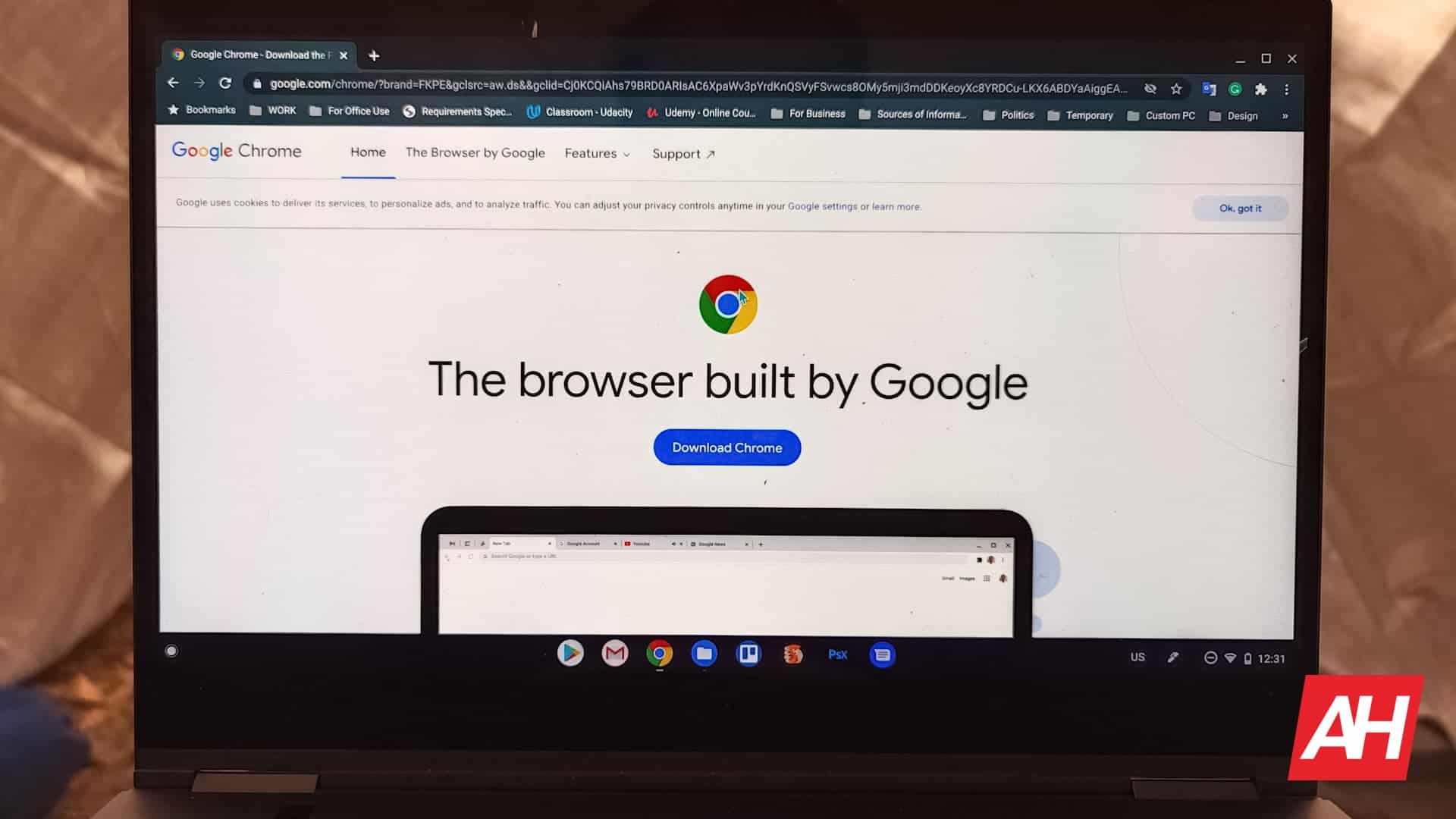Google Chrome-Symbolleiste, um mehr anheftbare Schaltflächen zu erhalten
