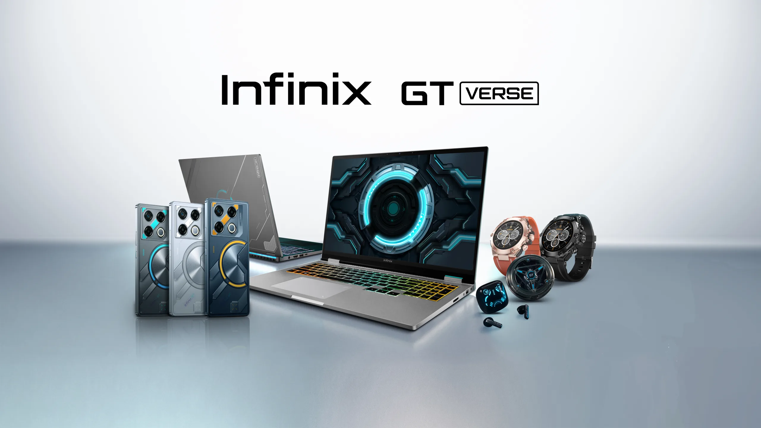 Infinix setzt auf Gaming: Neues Telefon, neuer Laptop und neue Ausrüstung "GT-VERS" Start