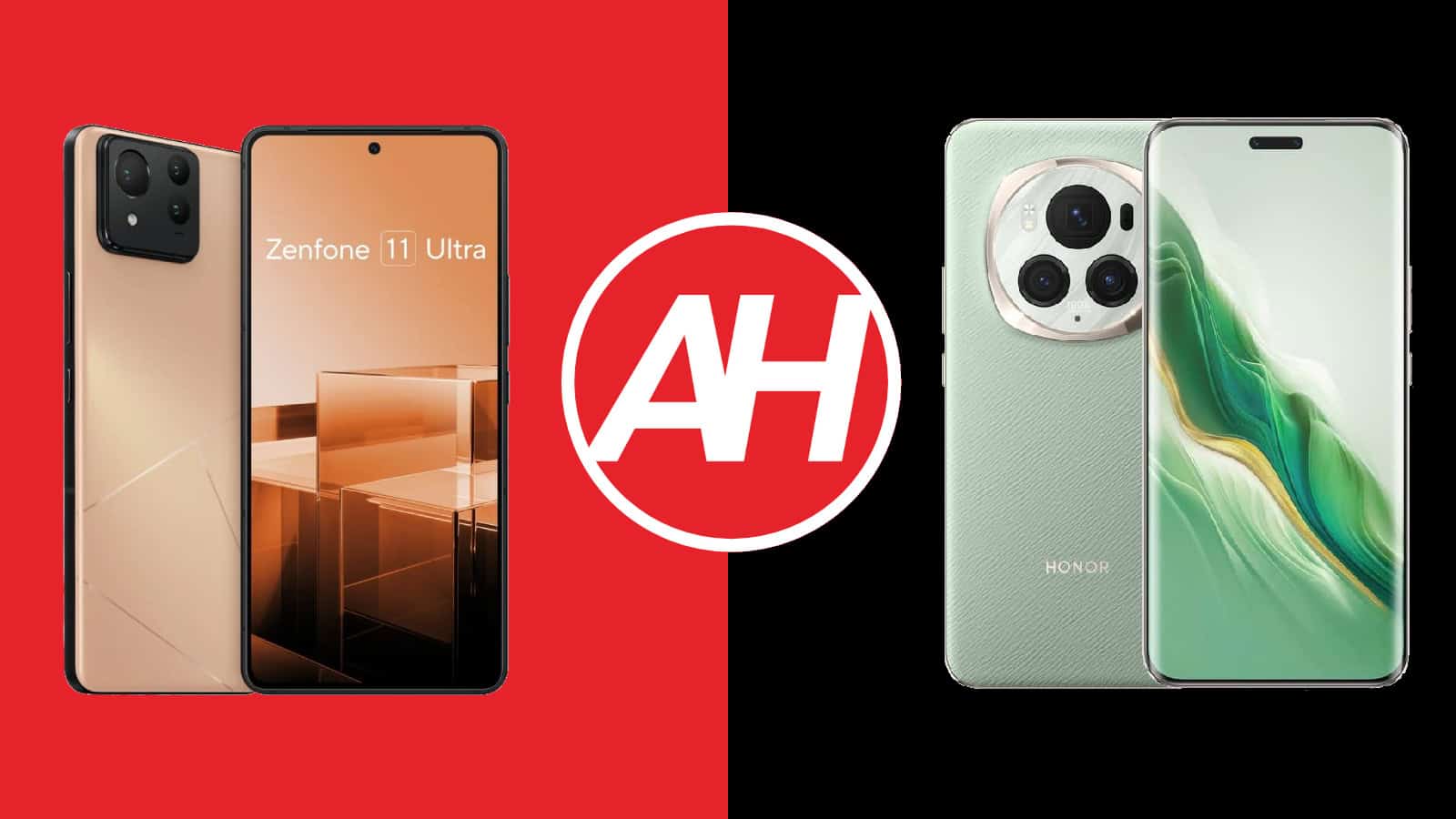 Featured image for Phone Comparisons: ASUS ZenFone 11 Ultra vs HONOR Magic6 Pro