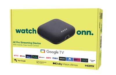 Walmart gewährleistet die Verfügbarkeit der Onn Pro Google TV Box in Geschäften