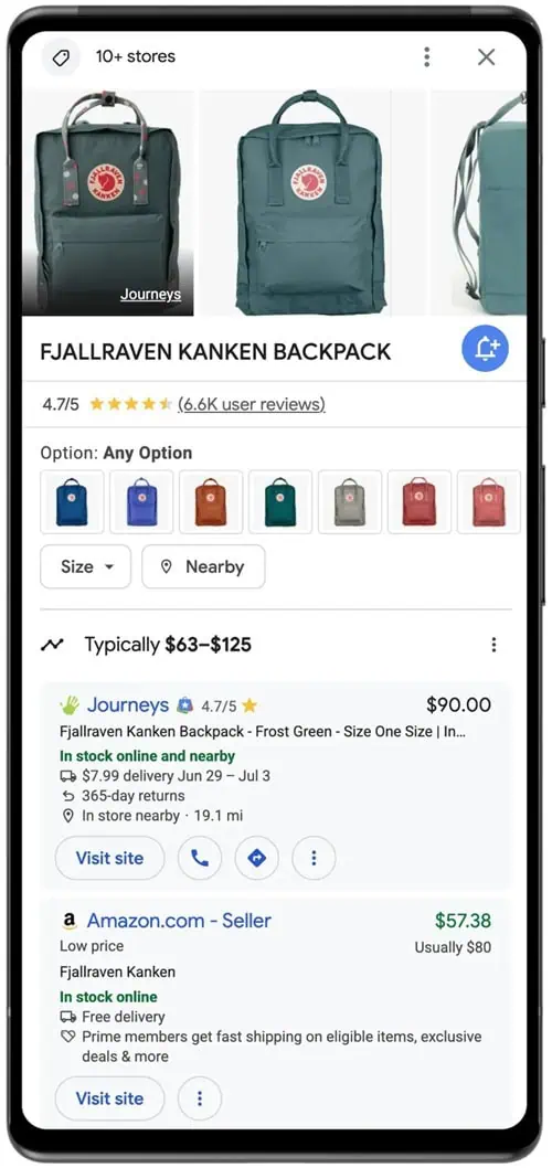 Einkaufstools für den Google Sommerschlussverkauf 4