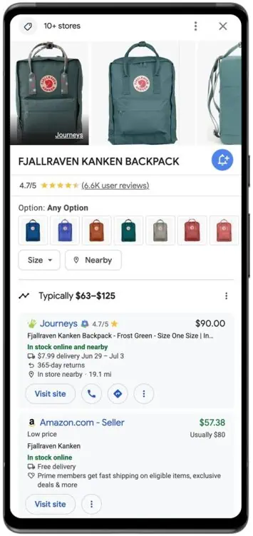 Einkaufstools für den Google Sommerschlussverkauf 4