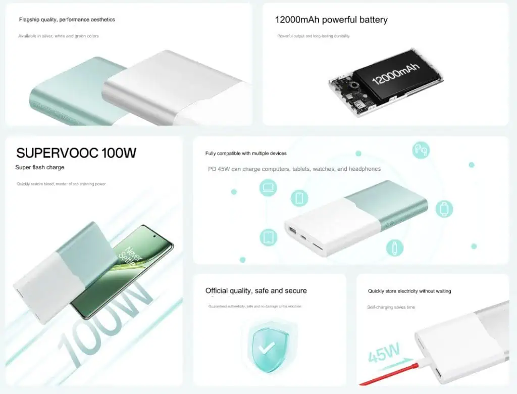 OnePlus 12 000 mAh Powerbank Bild 2