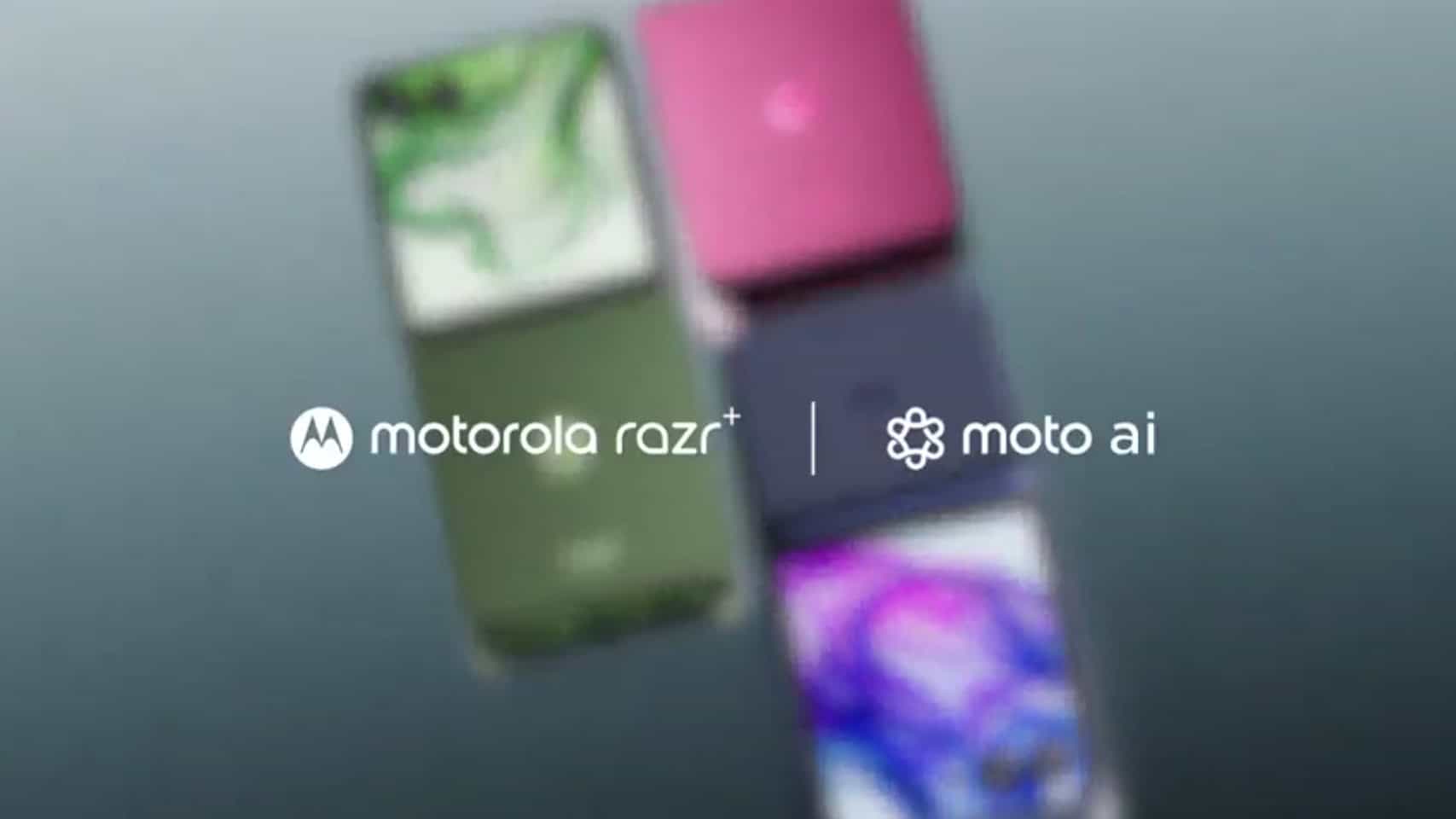 Das Promovideo für Motorola Razr+ 2024 lässt wenig Raum für Fantasie