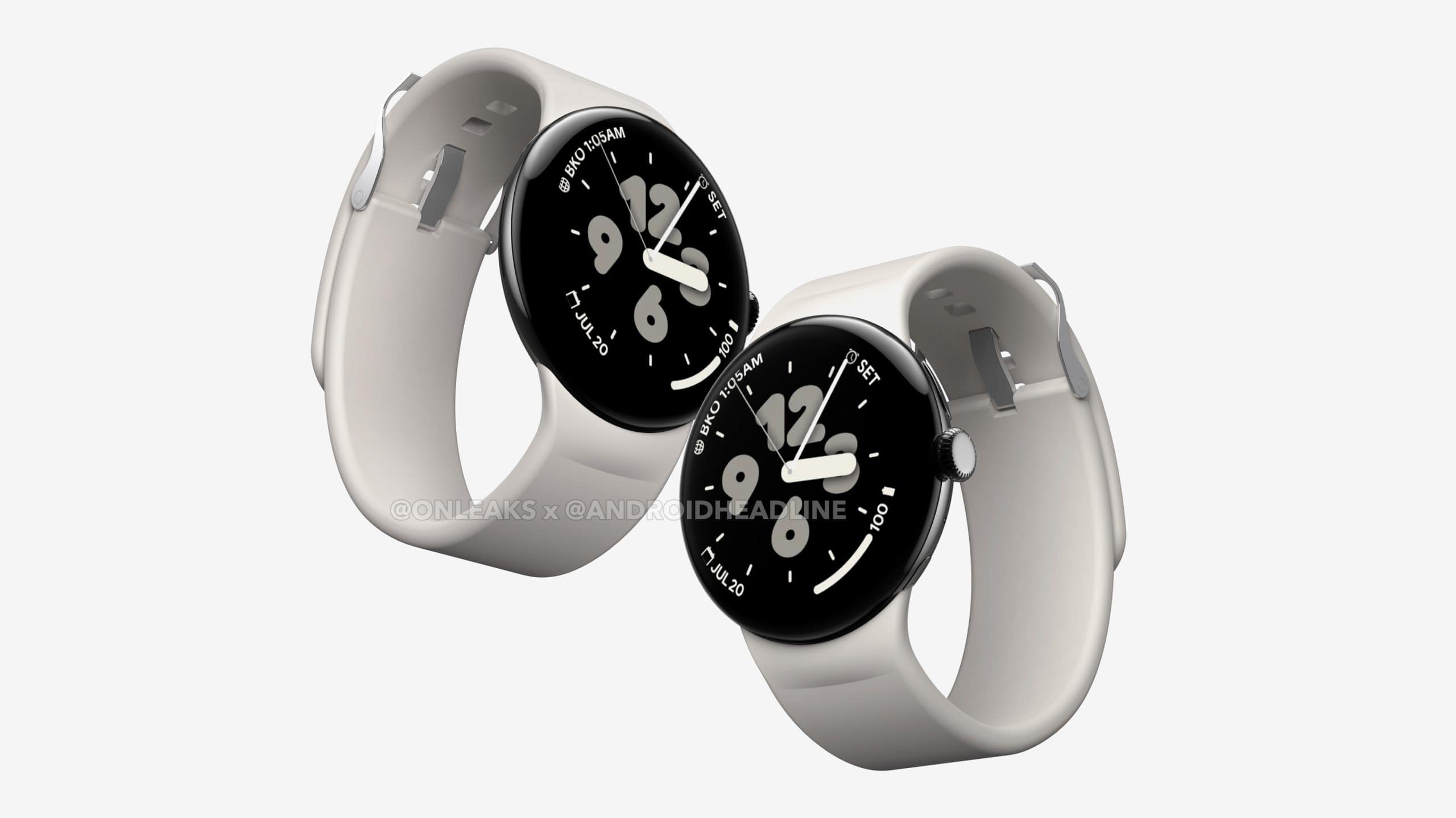 Exklusiv: Durchgesickerte Bilder und Videos der Google Pixel Watch 3 XL zeigen größeres Display und neue Designdetails