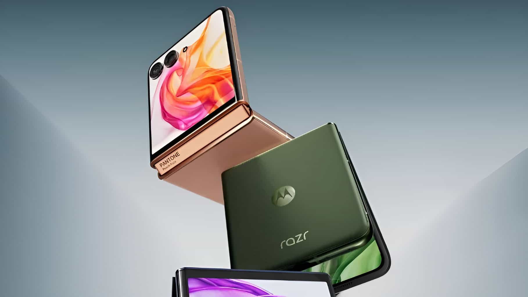 Neue Bilder der Motorola Razr 50-Serie zeigen uns verschiedene Farboptionen