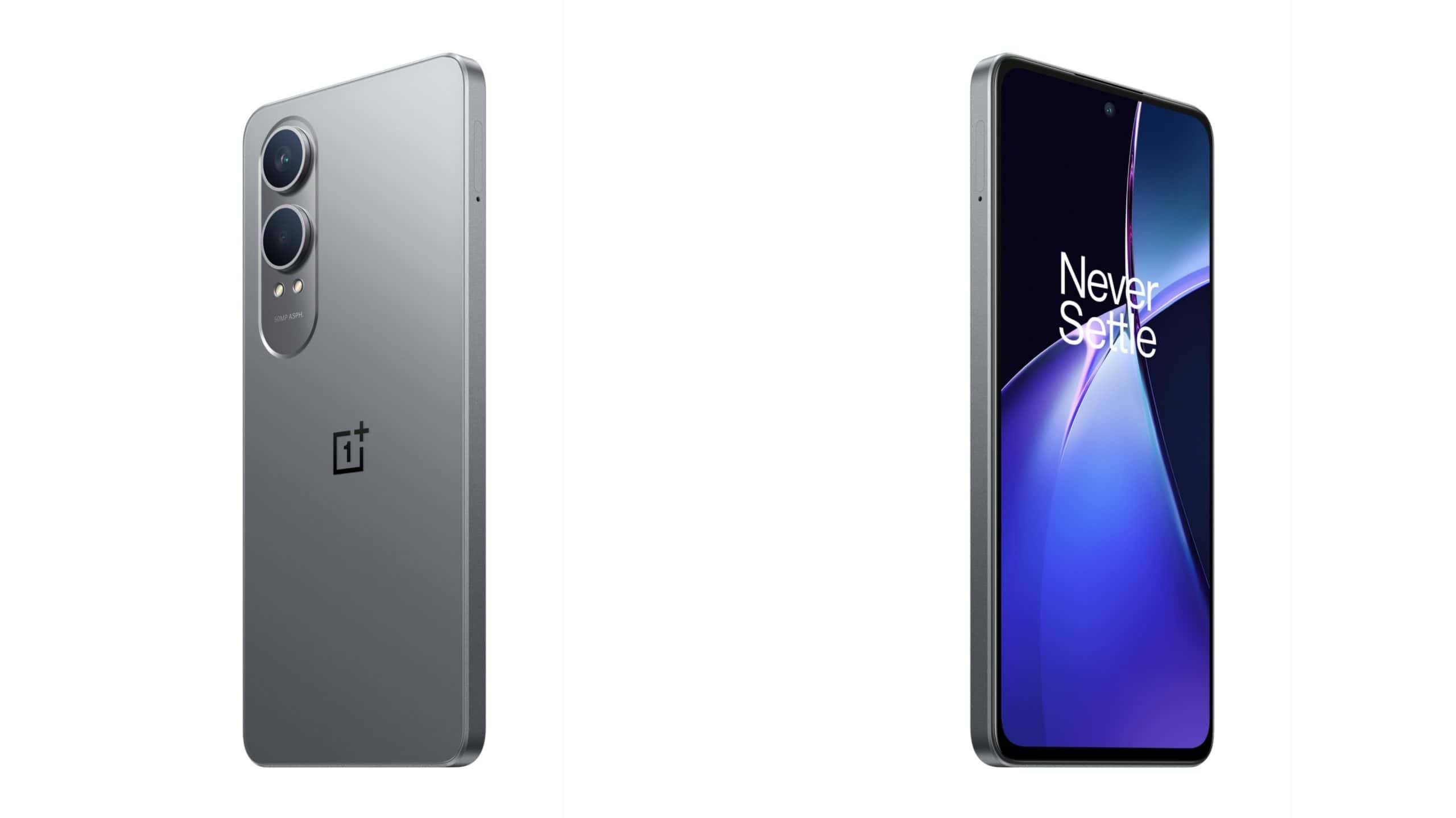 Neues OnePlus Nord-Telefon von allen Seiten in beiden Farboptionen gezeigt