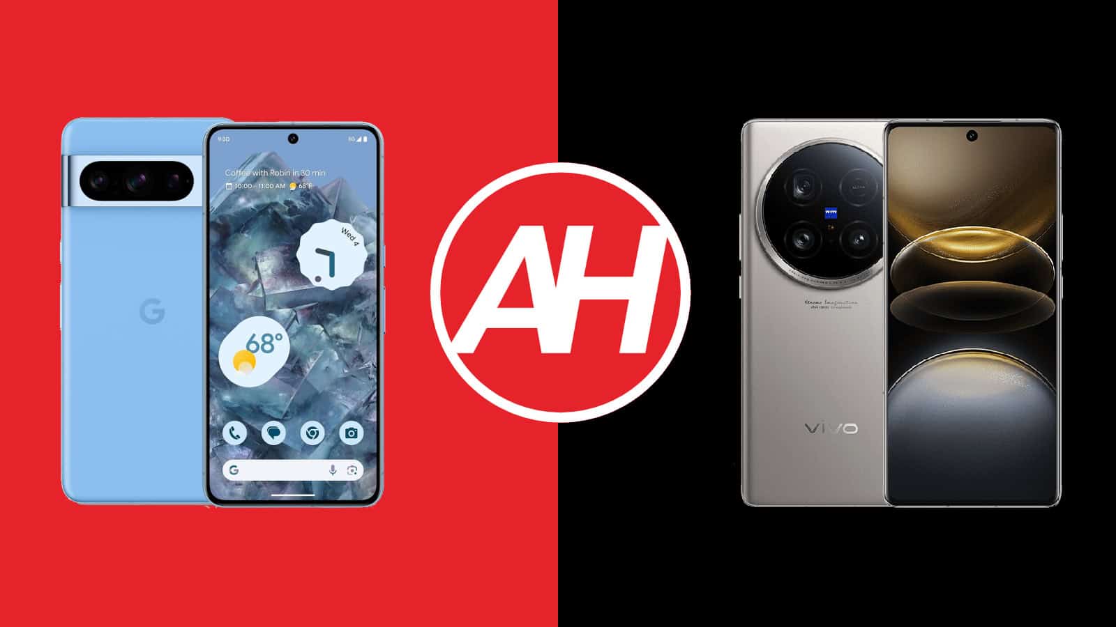 Telefonvergleiche: Google Pixel 8 Pro vs. Vivo X100 Ultra