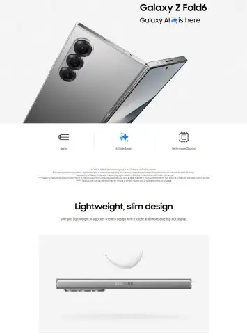 Samsung Galaxy Z Fold 6 großes Leck 4