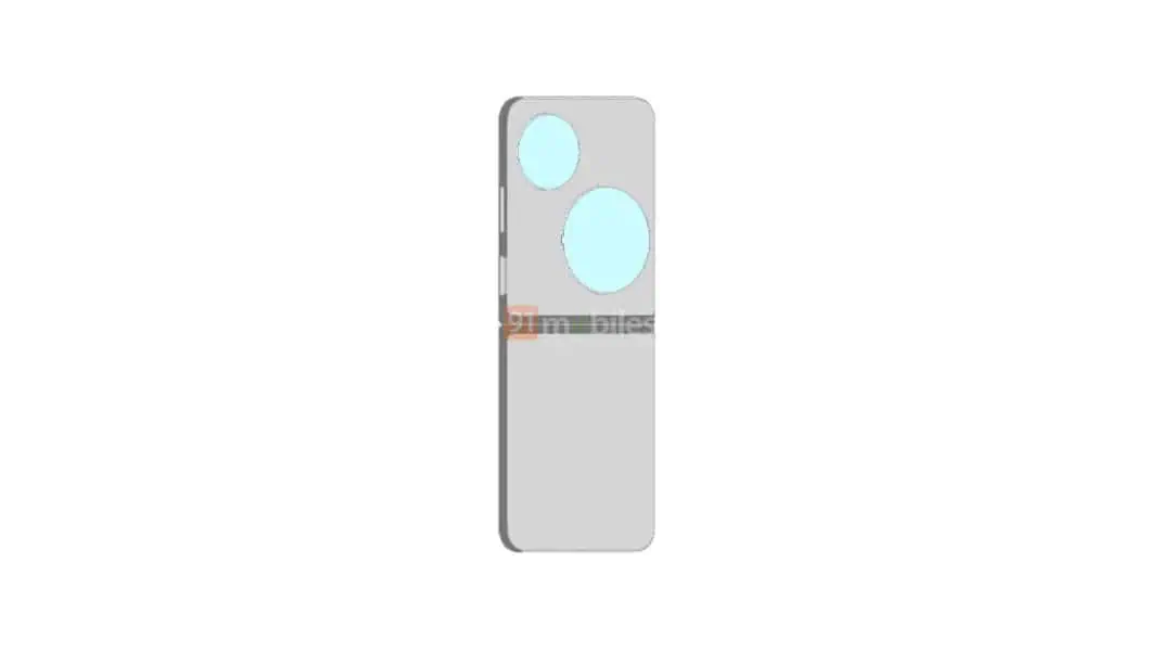 Huawei Flip Foldables Cover Display Design Patent 2